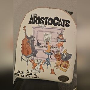 Disney Aristocats Black and Gray Cat Figurine